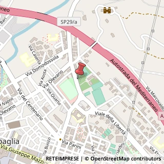 Mappa Via Gonzaga, 100, 84091 Battipaglia, Salerno (Campania)