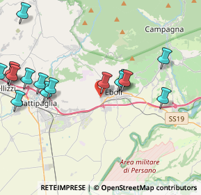 Mappa Via Fontanelle, 84025 Eboli SA, Italia (5.31)