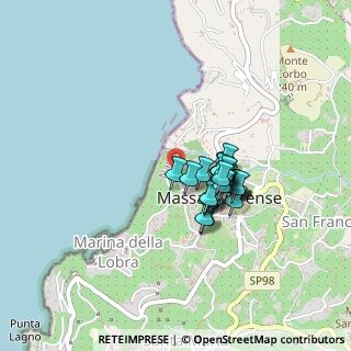 Mappa Via Vincenzo Maggio, 80061 Massa Lubrense NA, Italia (0.31111)
