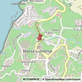 Mappa Via Partenope, 41, 80061 Massa Lubrense, Napoli (Campania)