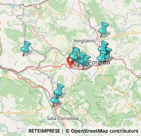 Mappa E847, 85055 Picerno PZ, Italia (12.9575)