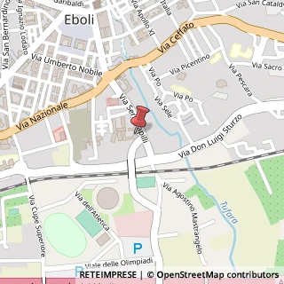 Mappa Via Serracapilli, 28/a, 84025 Eboli, Salerno (Campania)