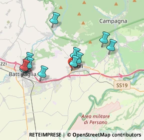 Mappa Via Bartolo Longo, 84025 Eboli SA, Italia (3.98083)