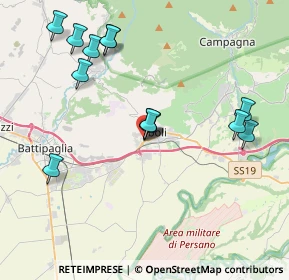 Mappa Via San Giovanni, 84025 Eboli SA, Italia (4.46385)