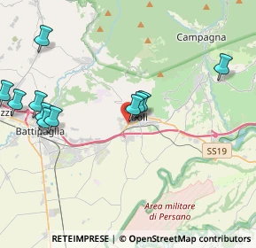 Mappa Via Bartolo Longo, 84025 Eboli SA, Italia (4.94727)