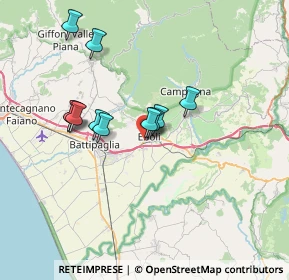 Mappa Via Bartolo Longo, 84025 Eboli SA, Italia (6.37364)