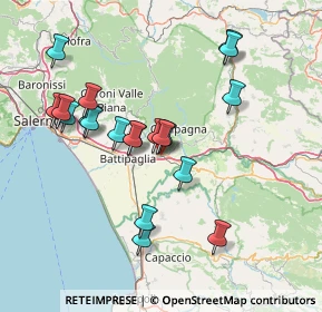 Mappa Via don Giuseppe DIANA, 84025 Eboli SA, Italia (15.2965)