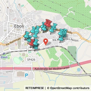 Mappa Via don Giuseppe DIANA, 84025 Eboli SA, Italia (0.384)