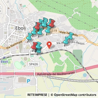 Mappa Via don Giuseppe DIANA, 84025 Eboli SA, Italia (0.438)