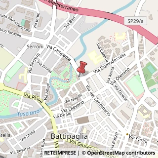 Mappa Via Domodossola, 30, 84091 Battipaglia, Salerno (Campania)