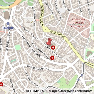 Mappa Via Antonio Bertoloni, 37, 00197 Roma, Roma (Lazio)