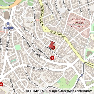 Mappa Via Antonio Bertoloni, 29, 00197 Roma, Roma (Lazio)