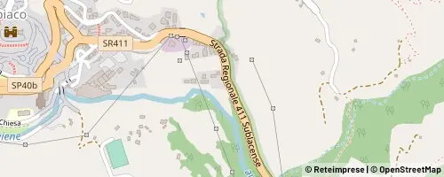 Mappa Subiaco