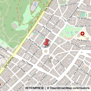Mappa Piazza Verbano, 16, 00199 Roma, Roma (Lazio)