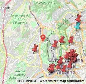 Mappa Via Barbiellini Amidei Bernardo, 00168 Roma RM, Italia (2.9435)