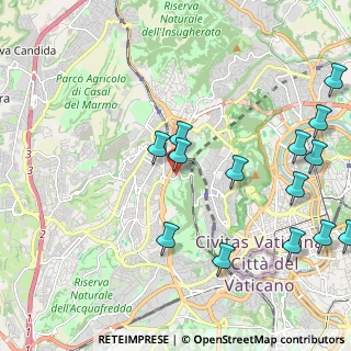 Mappa Via Barbiellini Amidei Bernardo, 00168 Roma RM, Italia (2.73571)