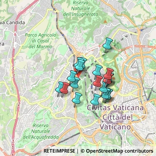 Mappa Via Barbiellini Amidei Bernardo, 00168 Roma RM, Italia (1.4315)