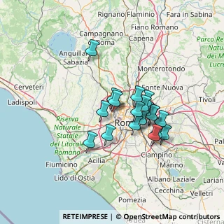 Mappa Via Barbiellini Amidei Bernardo, 00168 Roma RM, Italia (11.144)