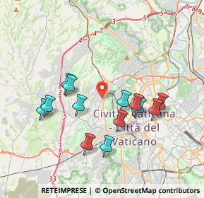 Mappa Via Emma Carelli, 00168 Roma RM, Italia (3.69769)