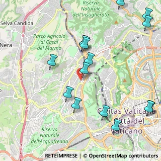Mappa Via Suor Celestina Donati, 00168 Roma RM, Italia (2.64267)