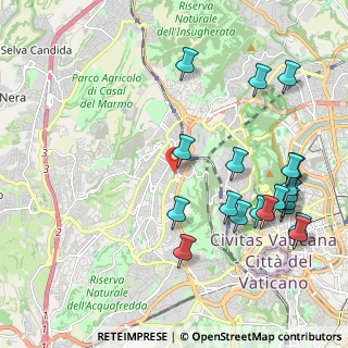 Mappa Via Suor Celestina Donati, 00168 Roma RM, Italia (2.614)