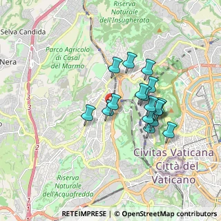 Mappa Via Emma Carelli, 00168 Roma RM, Italia (1.52706)