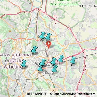 Mappa Via Emilio Repossi, 00158 Roma RM, Italia (4.07308)
