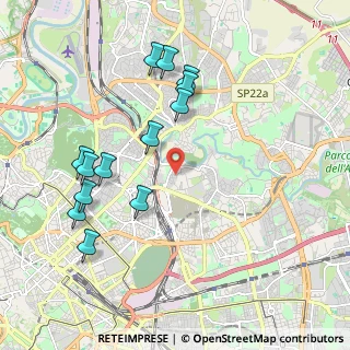 Mappa Via Emilio Repossi, 00158 Roma RM, Italia (2.21154)
