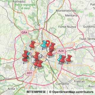 Mappa Via Emilio Repossi, 00158 Roma RM, Italia (7.02214)