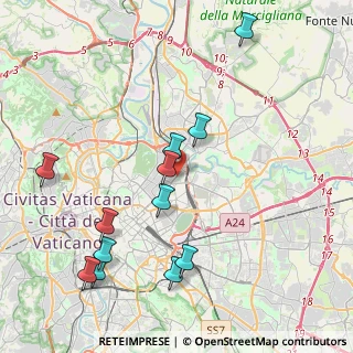 Mappa Via Nomentana, 00162 Roma RM, Italia (4.795)