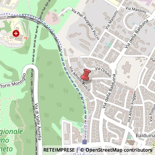 Mappa Via Alfredo Fusco, 61, 00136 Roma, Roma (Lazio)