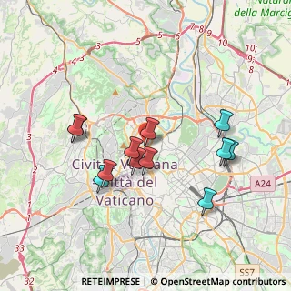 Mappa Via Giovanni Battista Tiepolo, 00196 Roma RM, Italia (3.61)