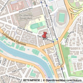 Mappa Via Giovanni Battista Tiepolo, 20, 00196 Roma, Roma (Lazio)