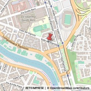 Mappa Viale del Vignola, 41, 00196 Roma, Roma (Lazio)