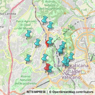 Mappa Via Vittorio Montiglio, 00168 Roma RM, Italia (1.85267)