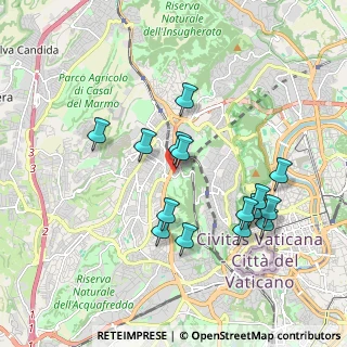 Mappa Via Vittorio Montiglio, 00168 Roma RM, Italia (1.91733)