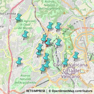 Mappa Via Vittorio Montiglio, 00168 Roma RM, Italia (1.91133)