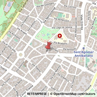 Mappa Via Clisio, 4, 00199 Roma, Roma (Lazio)