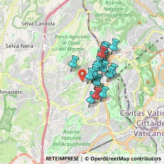 Mappa Via della Valle dei Fontanili, 00144 Roma RM, Italia (1.213)