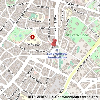 Mappa Corso Trieste, 199, 00198 Roma, Roma (Lazio)