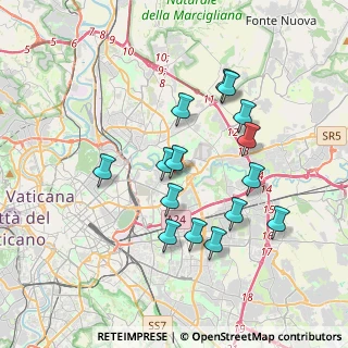 Mappa Via Sassola, 00158 Roma RM, Italia (3.606)