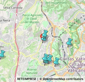 Mappa Via Enrico da Susa, 00168 Roma RM, Italia (2.9775)