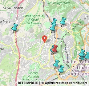 Mappa Via Enrico da Susa, 00168 Roma RM, Italia (2.53091)