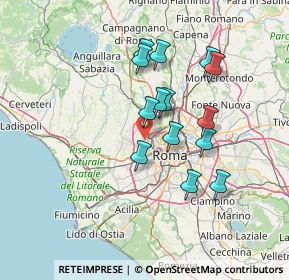 Mappa Via Enrico da Susa, 00168 Roma RM, Italia (12.62714)