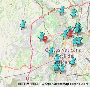Mappa Via Enrico da Susa, 00168 Roma RM, Italia (5.0975)