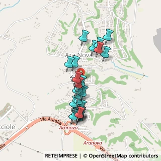 Mappa Via Michele Rosi, 00050 Fiumicino RM, Italia (0.4)