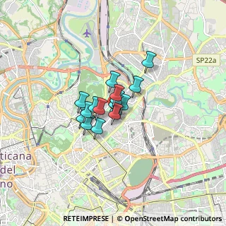 Mappa Via Annone, 00100 Roma RM, Italia (0.87563)