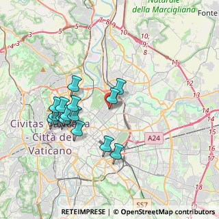 Mappa Via Annone, 00100 Roma RM, Italia (3.73267)