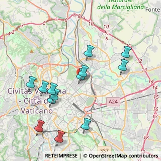 Mappa Via Annone, 00100 Roma RM, Italia (4.48846)