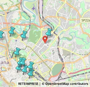 Mappa Via Annone, 00100 Roma RM, Italia (3.00636)